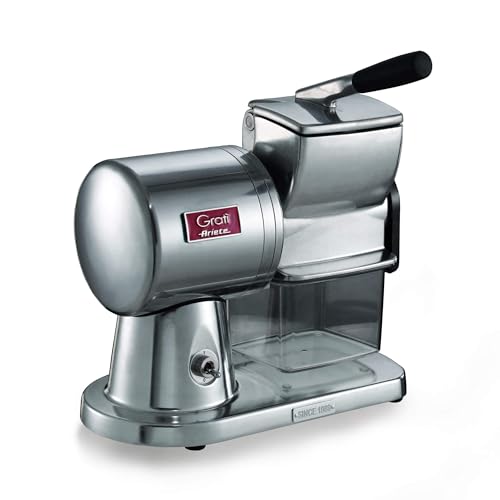 Ariete 449 Gratì Superior   Grattugia Elettrica Professionale   formaggio, pane, cioccolato, frutta secca   Alluminio pressofuso   350 Watt   Argento : Amazon.it: Casa e cucina