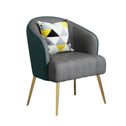 Sedie Moderne con Schienale Sedia per Ospiti Imbottita con Cuscini, Poltroncina di metà secolo per Soggiorno Ufficio Hall di Hotel, Poltrona con Divano Singolo Poltrona con Accento Laterale : Amazon.it: Casa e cucina