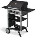 Enders Brooklyn Next 3 Barbecue a Gas, Griglia a gas campeggio con 3 bruciatori in acciaio inox, Coperchio con Termometro BBQ, Barbeque a 2 Ripiani laterali per Balcone ed Esterno #8646630 : Amazon.it: Casa e cucina