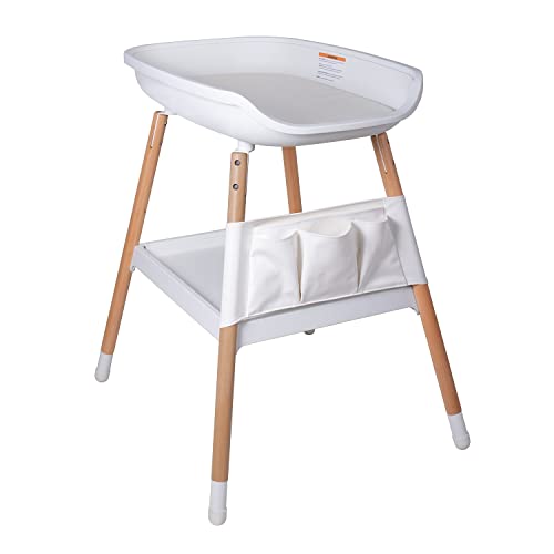 Beberoad Fasciatoio Neonato con Cuscino, Regolabile in Altezza, per Neonato 0 12 Mesi fino a 25kg, 51×79×90CM, Bianco : Amazon.it: Prima infanzia