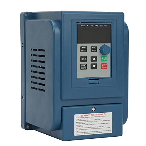 AT3 2200X Azionamento a frequenza variabile 6a Regolatore motore 2.2KW Regolatore velocità motore 380VAC Inverter trifase Convertitore di frequenza 400Hz Forniture di controllo industriale : Amazon.it: Commercio, Industria e Scienza