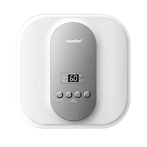 COMFEE' Scaldabagno Elettrico Murale ad Accumolo 30 L D30 15EVG1U – Sottolavello con vano contenitore — Leggero, compatto facile da installare – ideale per piccole utenze, bianco con grigio : Amazon.it: Fai da te