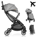 LIONELO Julie One Passeggino leggero e pieghevole da 0 mesi fino 22 kg Compatto con zanzariera, coprigambe, portabibite e borsa, Poggiapiedi regolabili e schienale alla posizione a sdraiata (Grigio) : Amazon.it: Prima infanzia