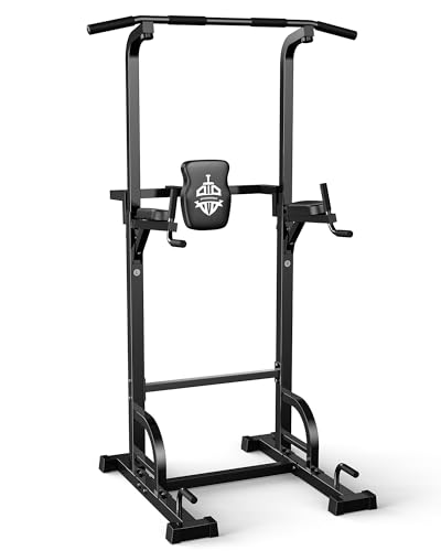 Sportsroyals Power Tower Dip Station Barra per trazioni per attrezzature da allenamento per l'allenamento della forza in palestra domestica, 204KG : Amazon.it: Sport e tempo libero