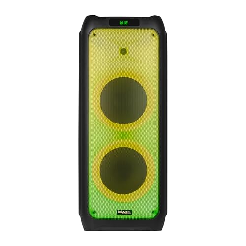 Ibiza   WAVE10   Sistema di altoparlanti 800W/2x10" con Bluetooth, USB e microSD   effetto WAVE LED e connessione wireless TWS   Nero : Amazon.it: Strumenti Musicali