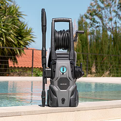 Cecotec Idropulitrice ad alta pressione HydroBoost 2000 Car&amp;Garden Pro. 2000 W, casa, giardino o auto, portata max 450 l/h, 150 bar di pressione max, pompa in alluminio, raggio d'azione 14m : Amazon.it: Giardino e giardinaggio
