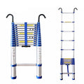 Scala telescopica in Alluminio con Gancio, 8 m/7 m/6 m/5 m/4 m/2 m/1 m di Altezza, Scale telescopiche estensibili per lavori all'aperto in casa, soppalco, capacità di 330 libbre : Amazon.it: Fai da te