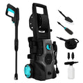 Cecotec Idropulitrice ad alta pressione HydroBoost 2000 Car&amp;Garden Pro. 2000 W, casa, giardino o auto, portata max 450 l/h, 150 bar di pressione max, pompa in alluminio, raggio d'azione 14m : Amazon.it: Giardino e giardinaggio