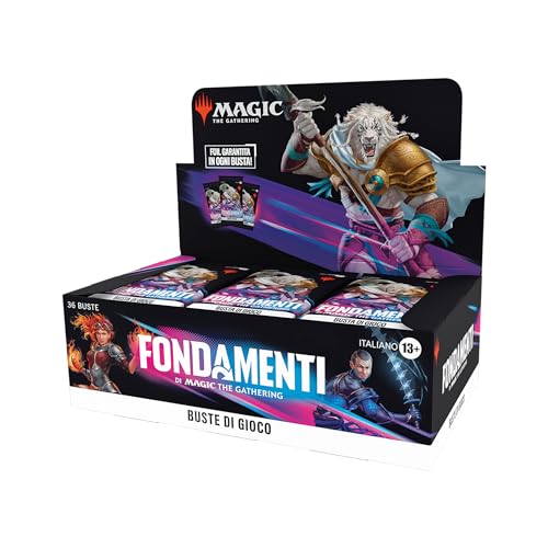 Confezione di buste di gioco di Fondamenti di Magic: The Gathering (Versione Italiana) : Amazon.it: Giochi e giocattoli