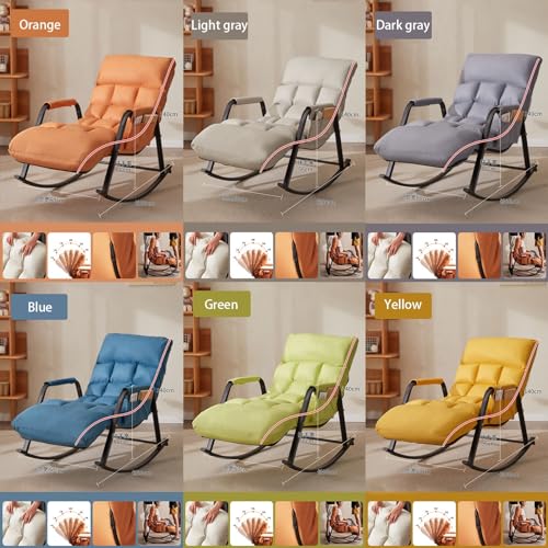 Poltrona,poltrona Relax,poltrona Salotto,sedia A Dondolo,poltrona Reclinabile,poltroncina Camera Da Letto,poltrona Camera Da Letto,sedie Pieghevoli Da Interno,Capacità Di Carico 200 Kg ( Color : Green : Amazon.it: Casa e cucina