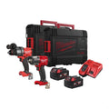 Milwaukee M18FPD3 &amp; M18FMTIW2F12 Kit trapano combinato e avvitatore a impulsi da 1/2" M18FPP2F3 502X : Amazon.it: Fai da te