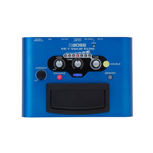BOSS VE 1 Pedale Vocal Echo, effetti di ambienza per la voce professionali, con qualità da studio : Amazon.it: Casa e cucina