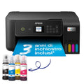 Epson EcoTank ET 2821 Stampante Multifunzione 3 in 1 A4, Serbatoi Ricaricabili Alta Capacità, 4 Flaconi Inclusi pari a 3600pag B/N 6500pag Colore, Display LCD USB Wi Fi/Direct, Nero : Amazon.it: Informatica