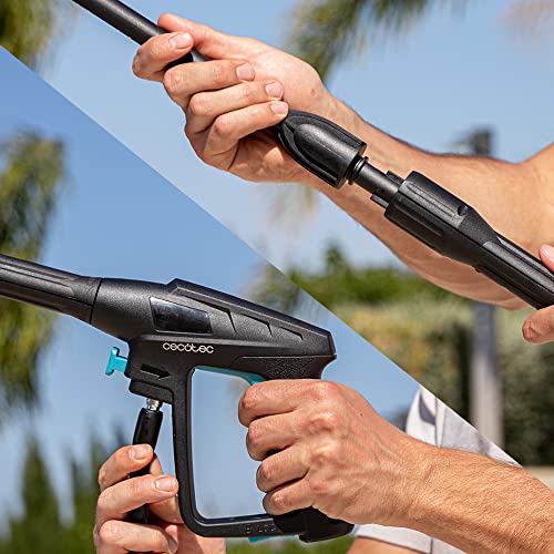 Cecotec Idropulitrice ad alta pressione HydroBoost 2000 Car&amp;Garden Pro. 2000 W, casa, giardino o auto, portata max 450 l/h, 150 bar di pressione max, pompa in alluminio, raggio d'azione 14m : Amazon.it: Giardino e giardinaggio