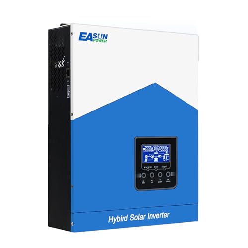 POWLAND 3.2KVA 3KW Inverter ibrido 24v onda pura Inverter indipendente da rete 24V DC a 230V AC 80A MPPT caricatore solare   caricatore AC per batteria AGM GEL, FV 55 430V (SMH 3KW 24V WiFi) : Amazon.it: Commercio, Industria e Scienza