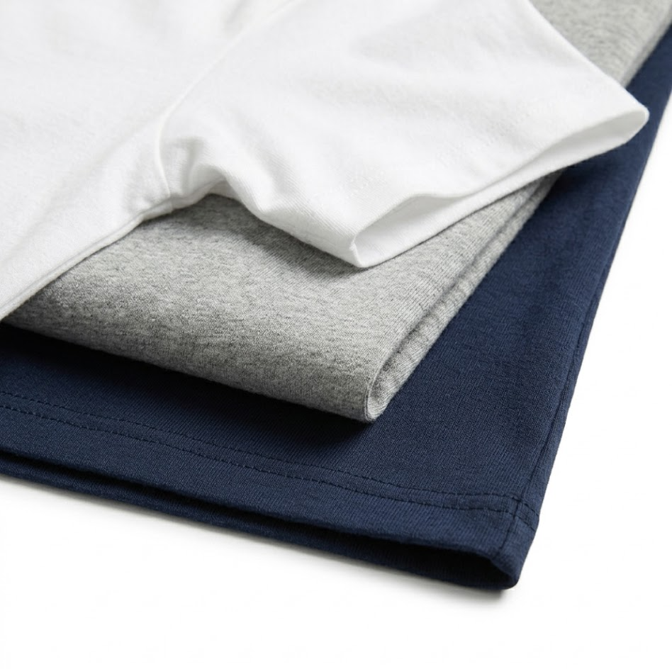 Ggdlsorz - Tre magliette uomo girocollo maniche corte in cotone stile casual